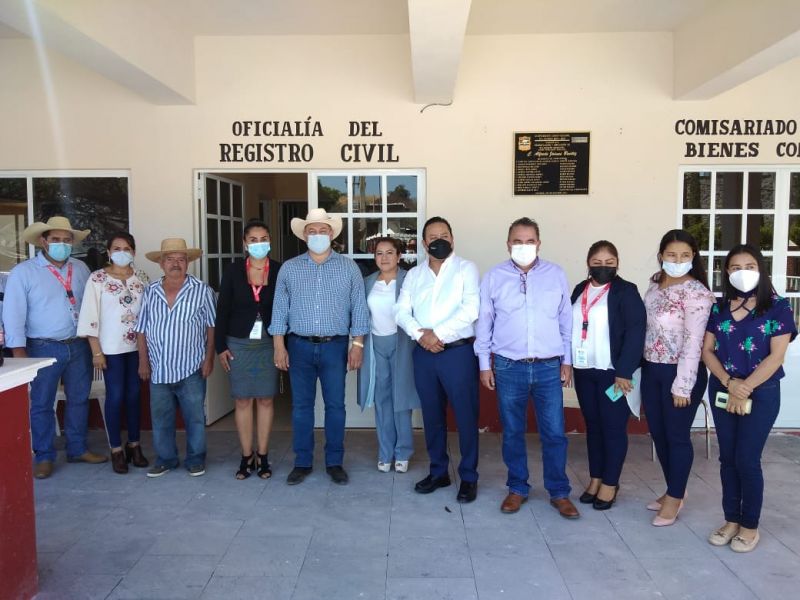 Inauguración de la Oficialía 03 de Registro Civil en San Juan Acatitlán