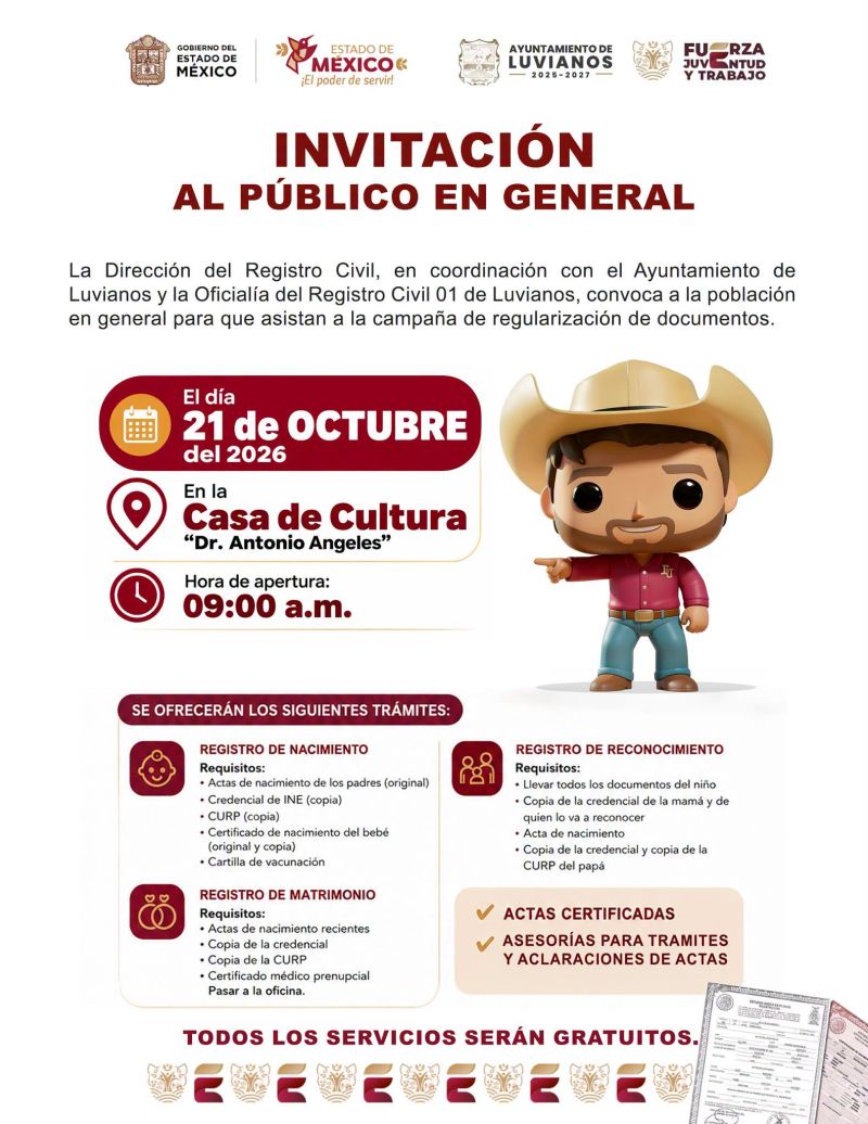 ¡Atención, familias luvianenses!