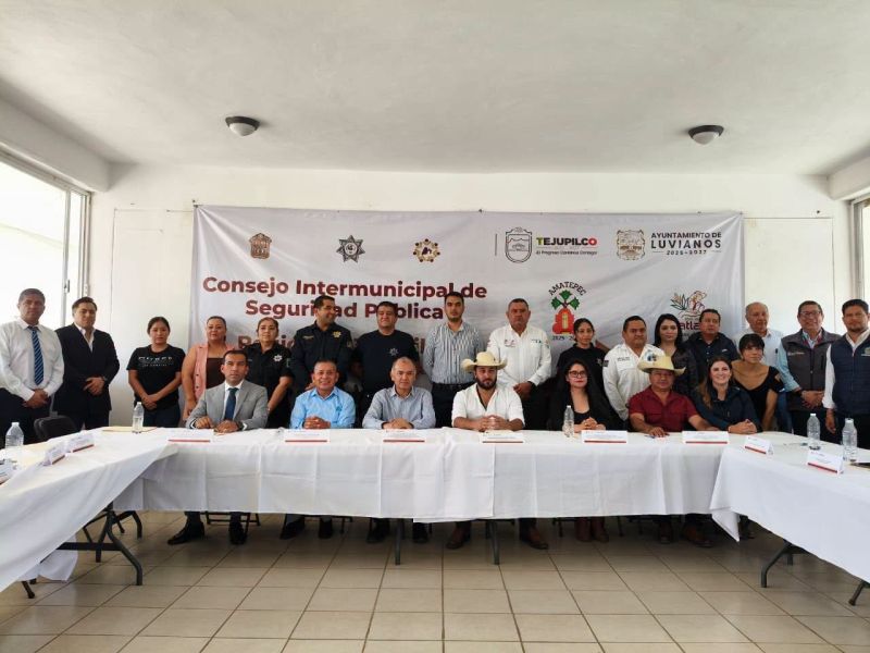 Edder preside Consejo Intermunicipal de Seguridad Pública Región 19