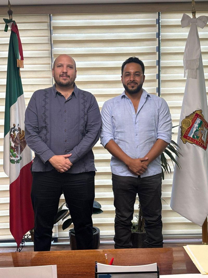 Presidente Edder gestiona para el sector educativo