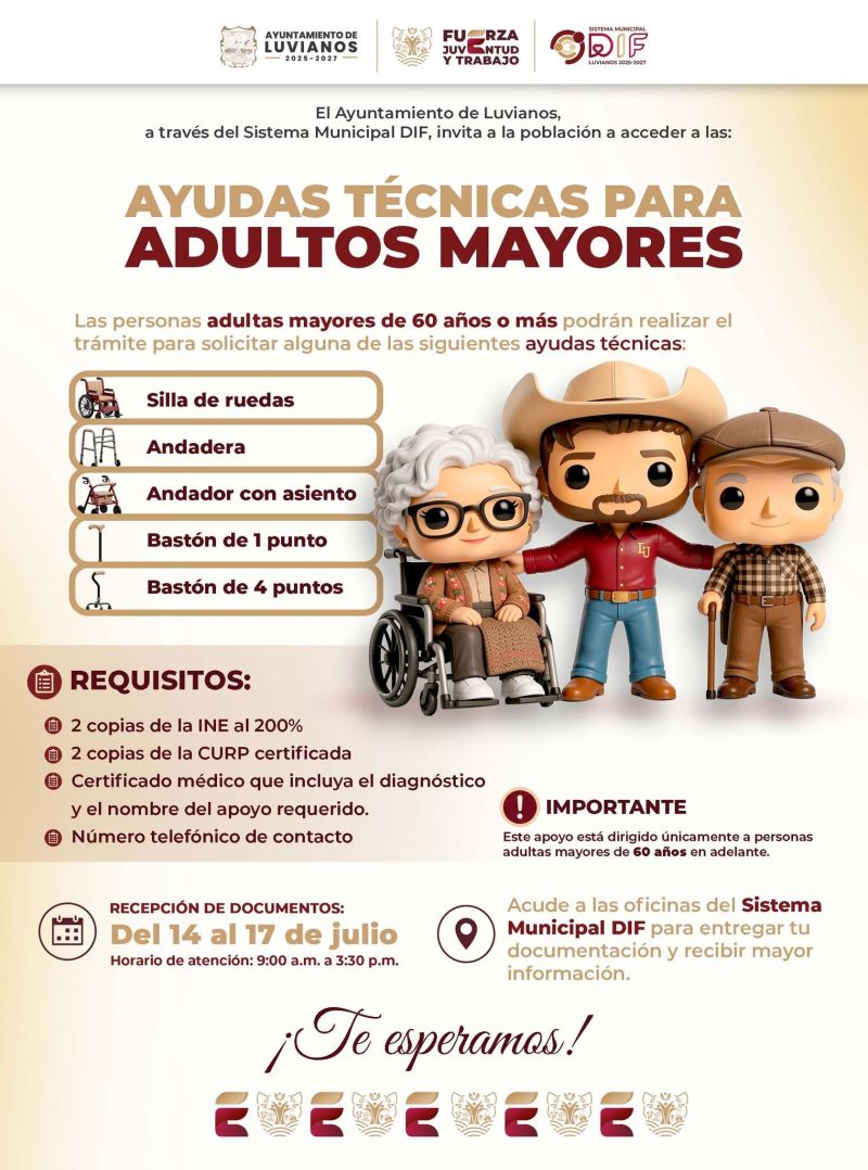 Necesitas ayuda acude al DIF Luvianos